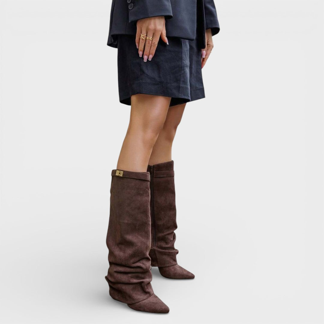 Bottes Hautes Femme Pointe Fine