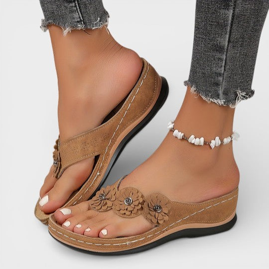 Sandales Confortables Femme Semelle Orthopédique