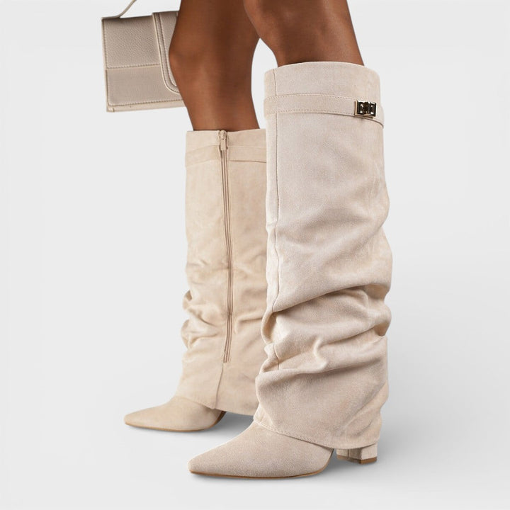 Bottes Hautes Femme Pointe Fine