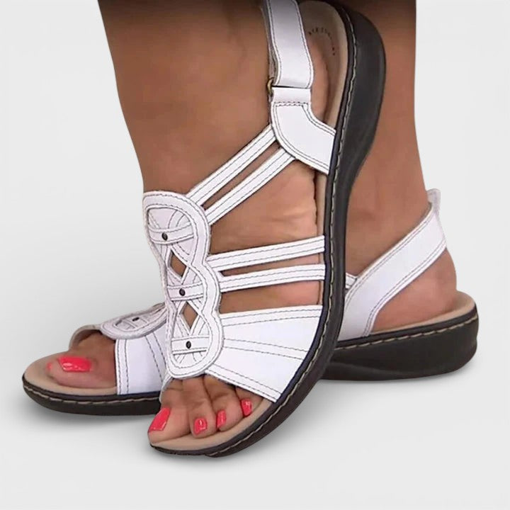 Sandales Plates Confortables Soutien Femme