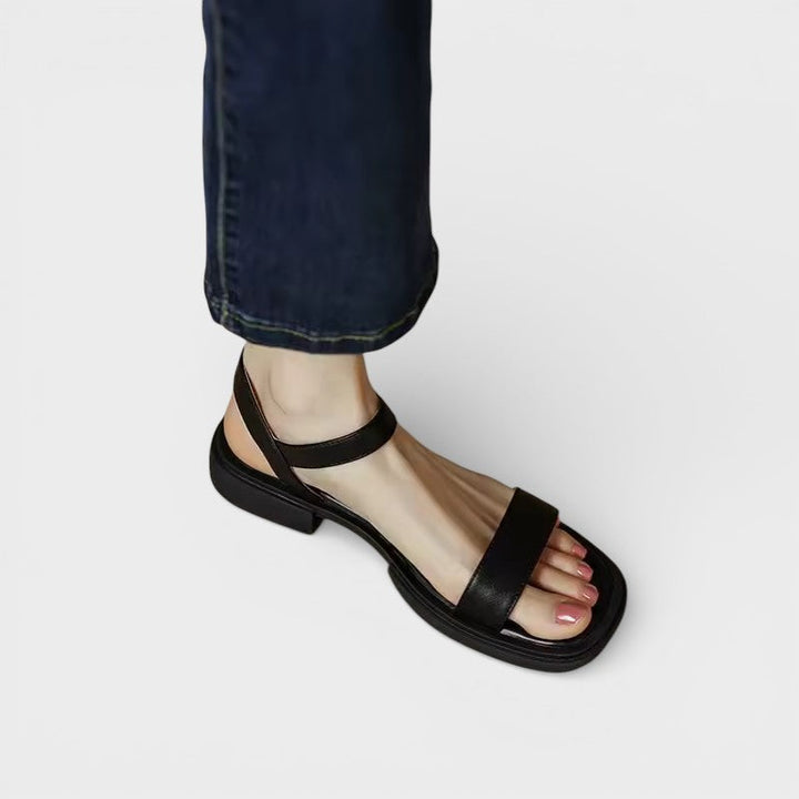 Sandales Femme Talon Bas Élégantes