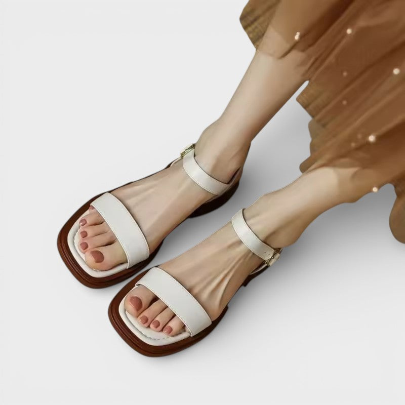 Sandales Femme Talon Bas Élégantes