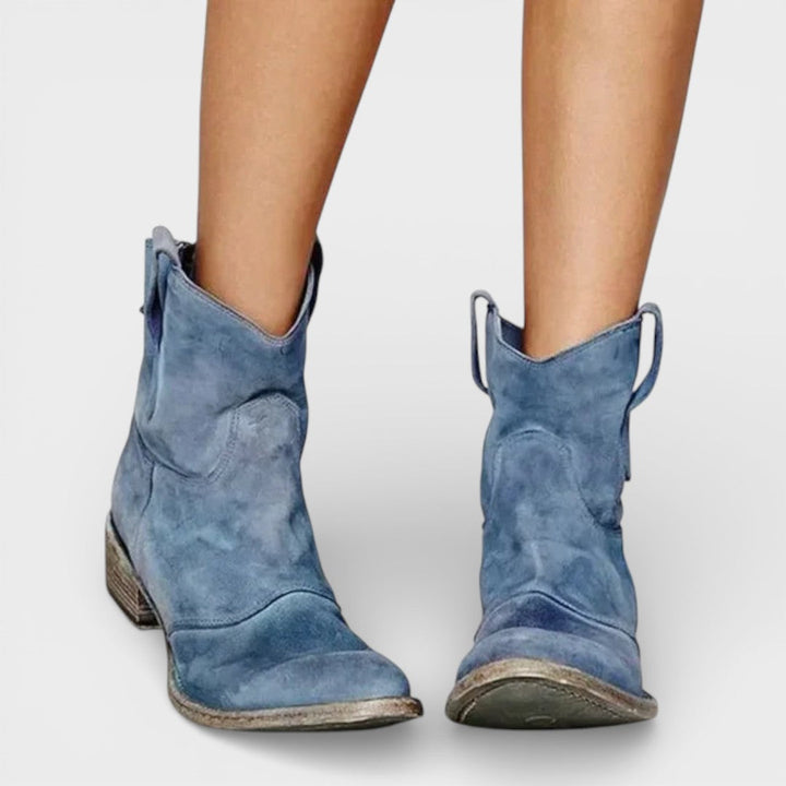 Bottines Cowboy Vintage Femme