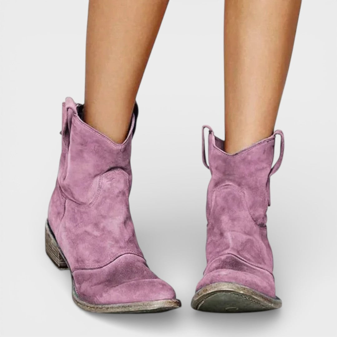 Bottines Cowboy Vintage Femme