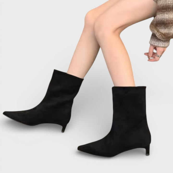 Bottines Vintage Pointe Fine Femme
