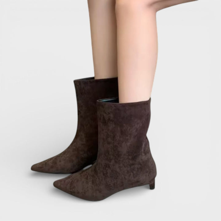 Bottines Vintage Pointe Fine Femme