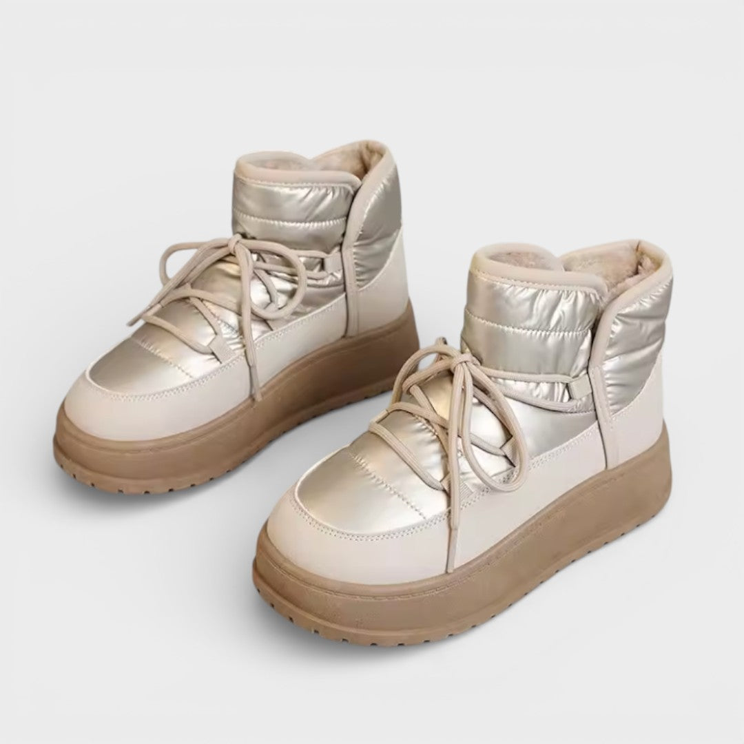 Bottes Neige Plateforme Hiver Femme
