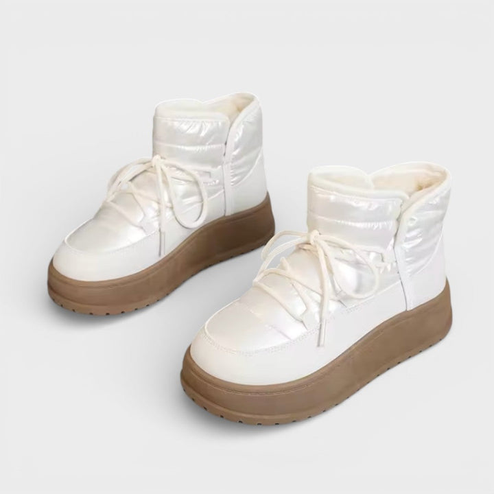 Bottes Neige Plateforme Hiver Femme