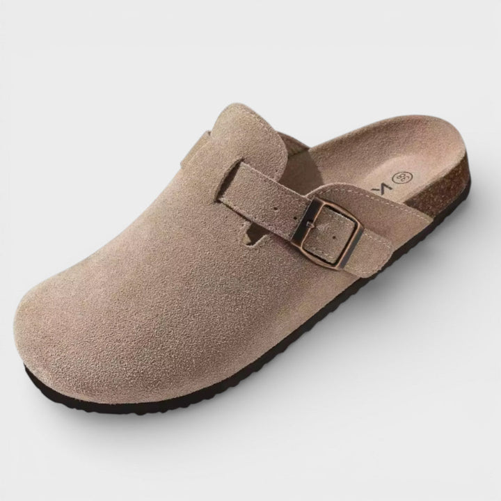 Sabots Semelle Liège Boucle Femme