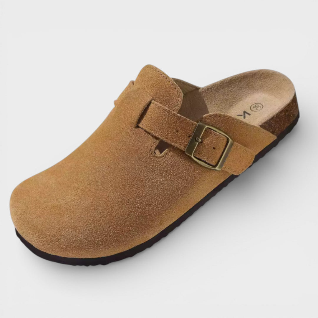 Sabots Semelle Liège Boucle Femme