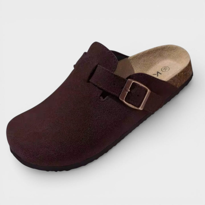Sabots Semelle Liège Boucle Femme
