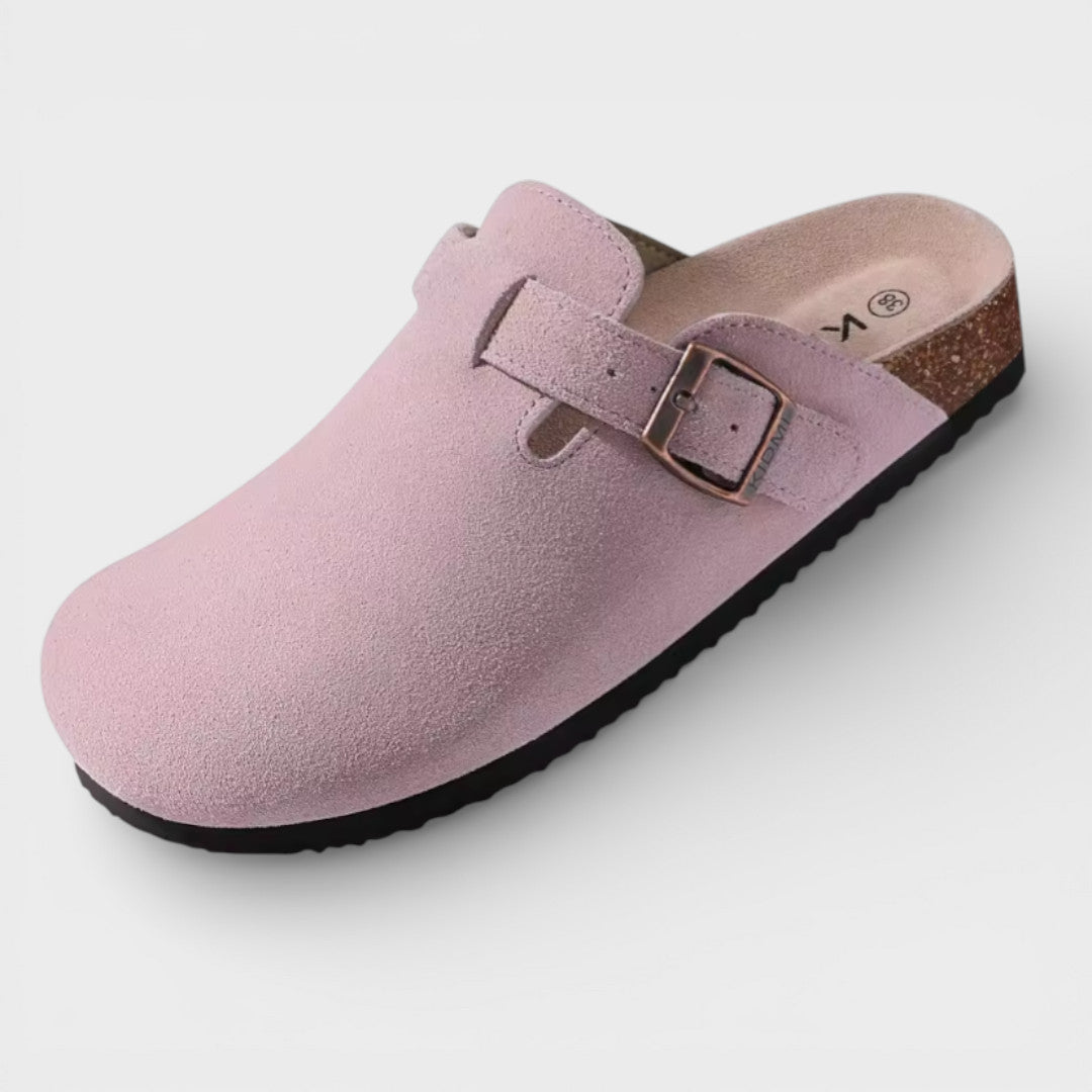 Sabots Semelle Liège Boucle Femme