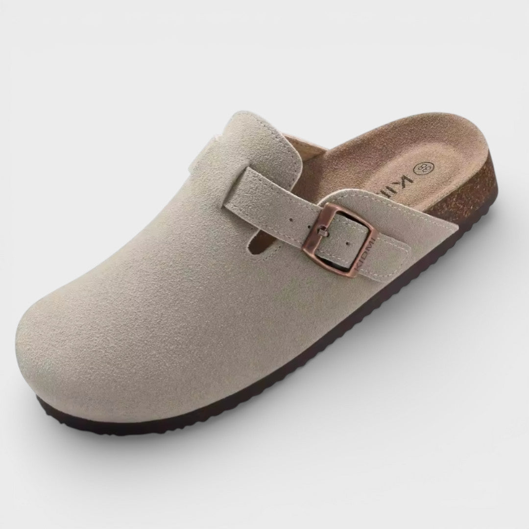 Sabots Semelle Liège Boucle Femme