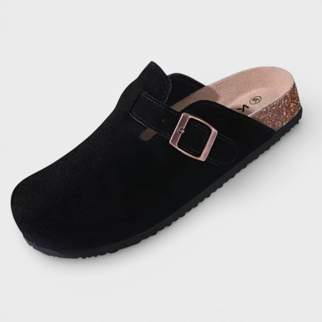 Sabots Semelle Liège Boucle Femme