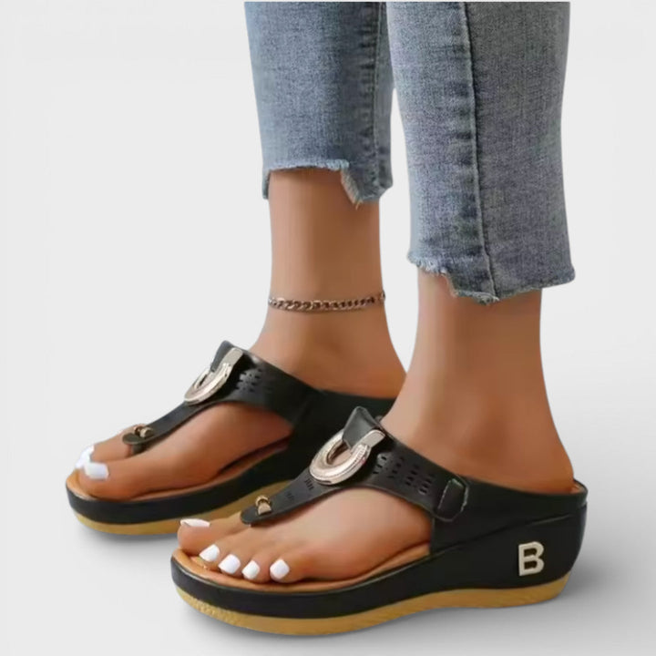Sandales Compensées Été Plateforme Femme