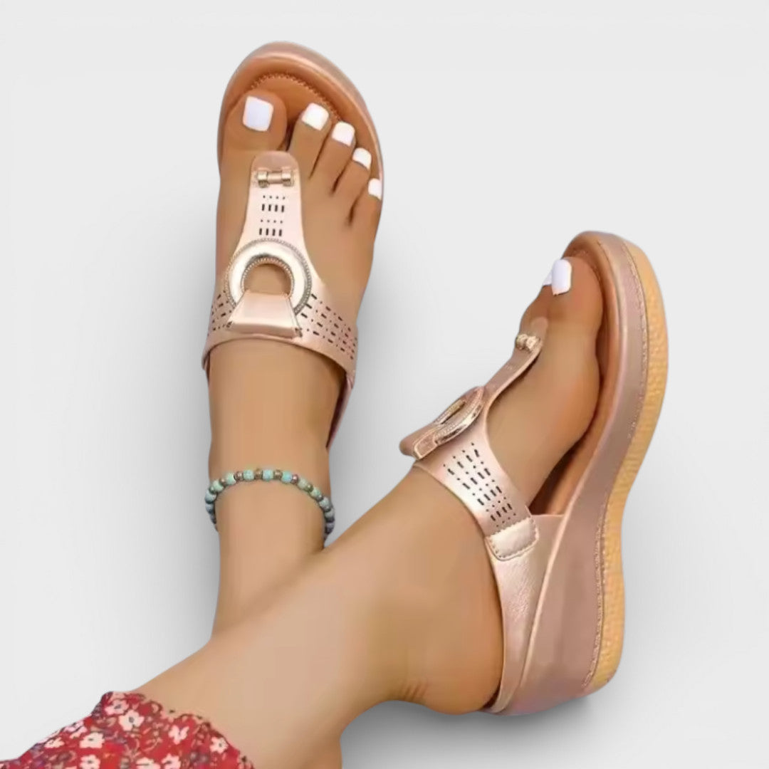 Sandales Compensées Été Plateforme Femme