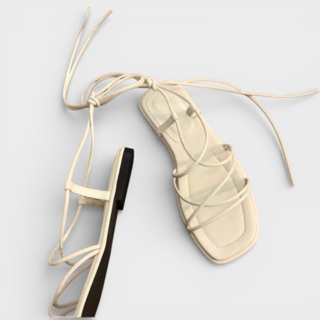 Sandales Brides Femme Bout Carré