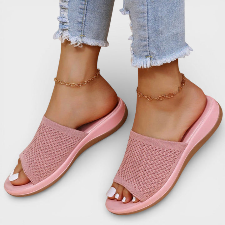 Sandales Plateforme Slide Confortables Femme
