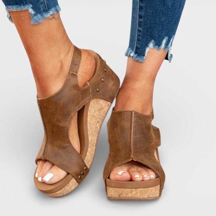 Sandales Compensées Femme Plateforme Confortables