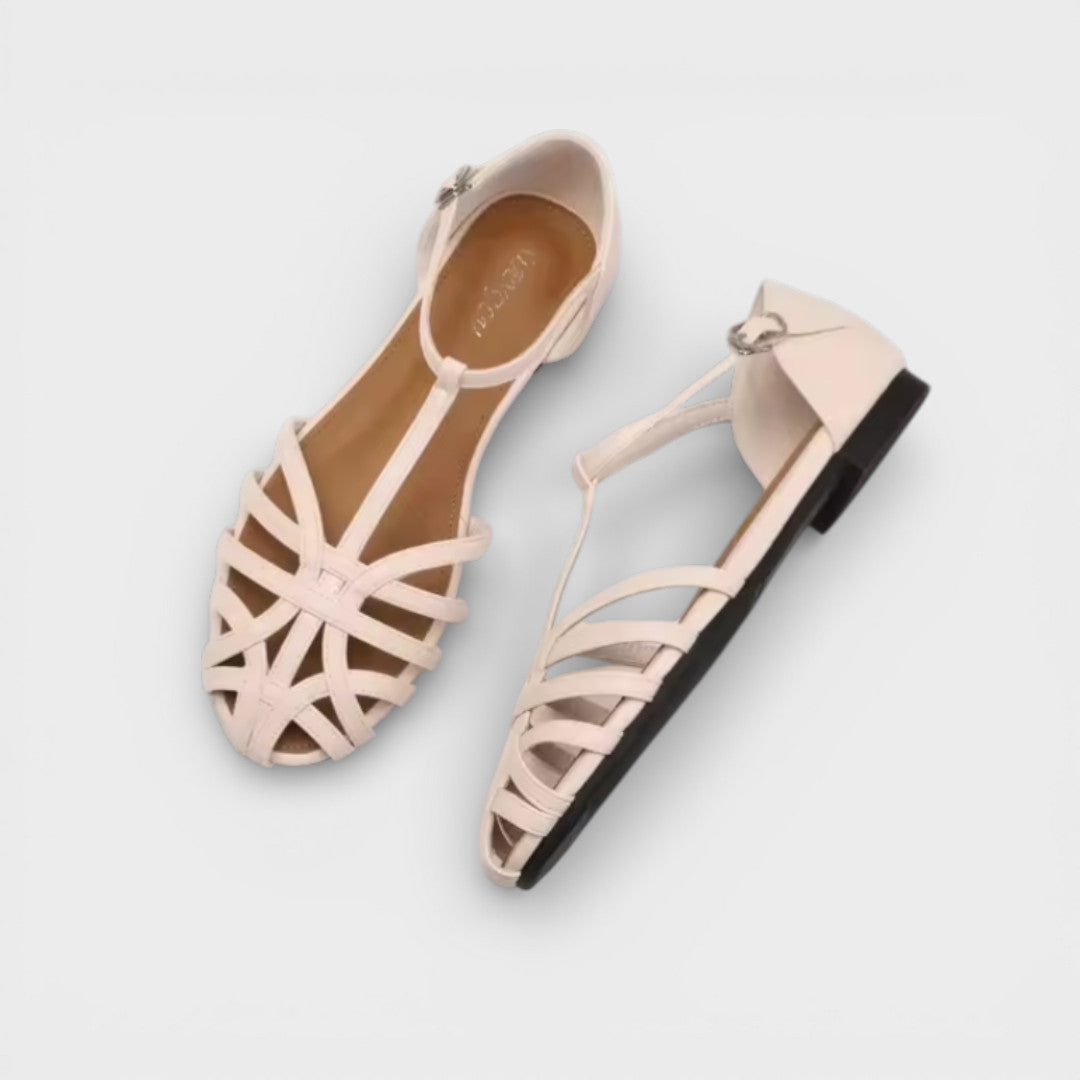 Sandales Plates Brides Croisées Femme