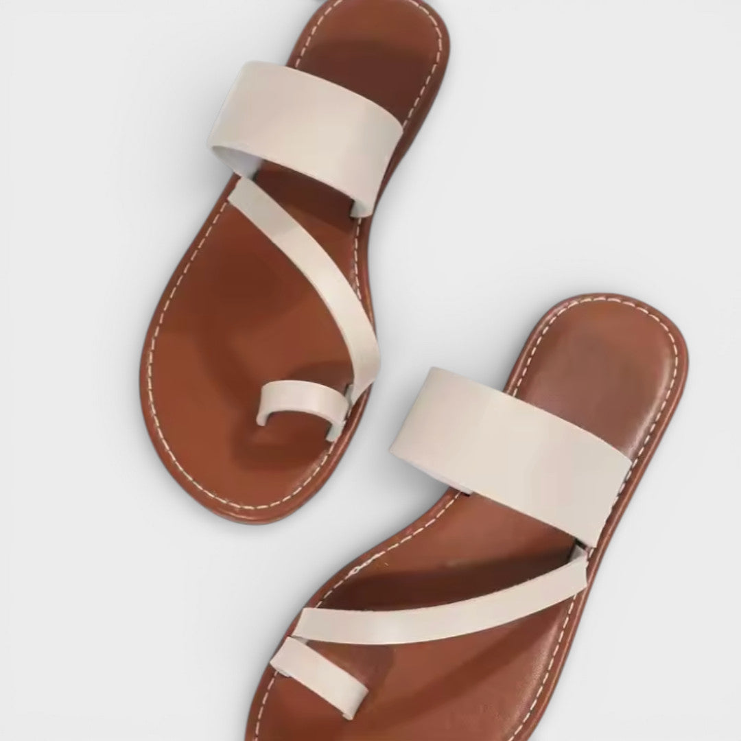 Sandales Plates Minimalistes Femme