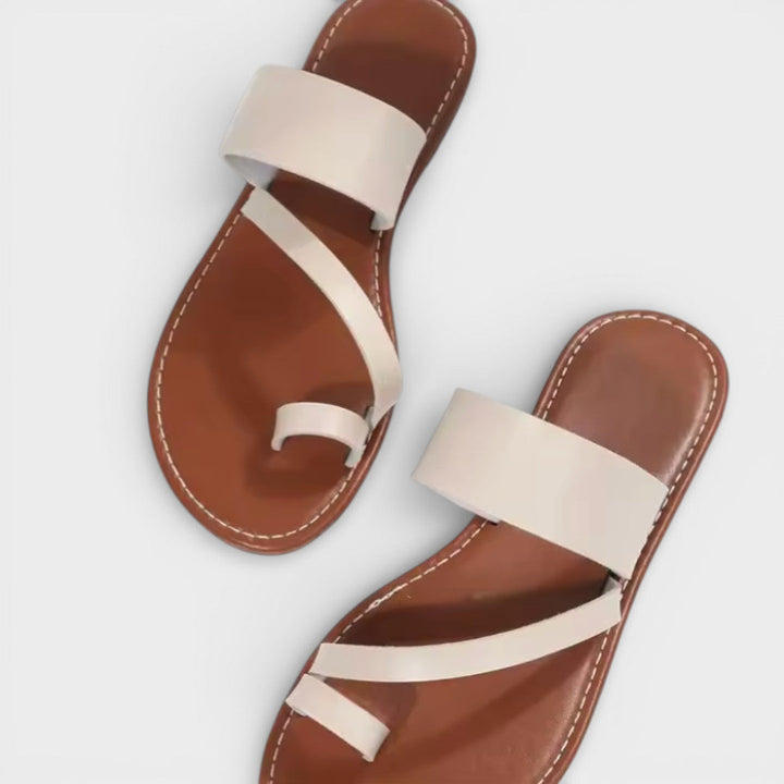 Sandales Plates Minimalistes Femme