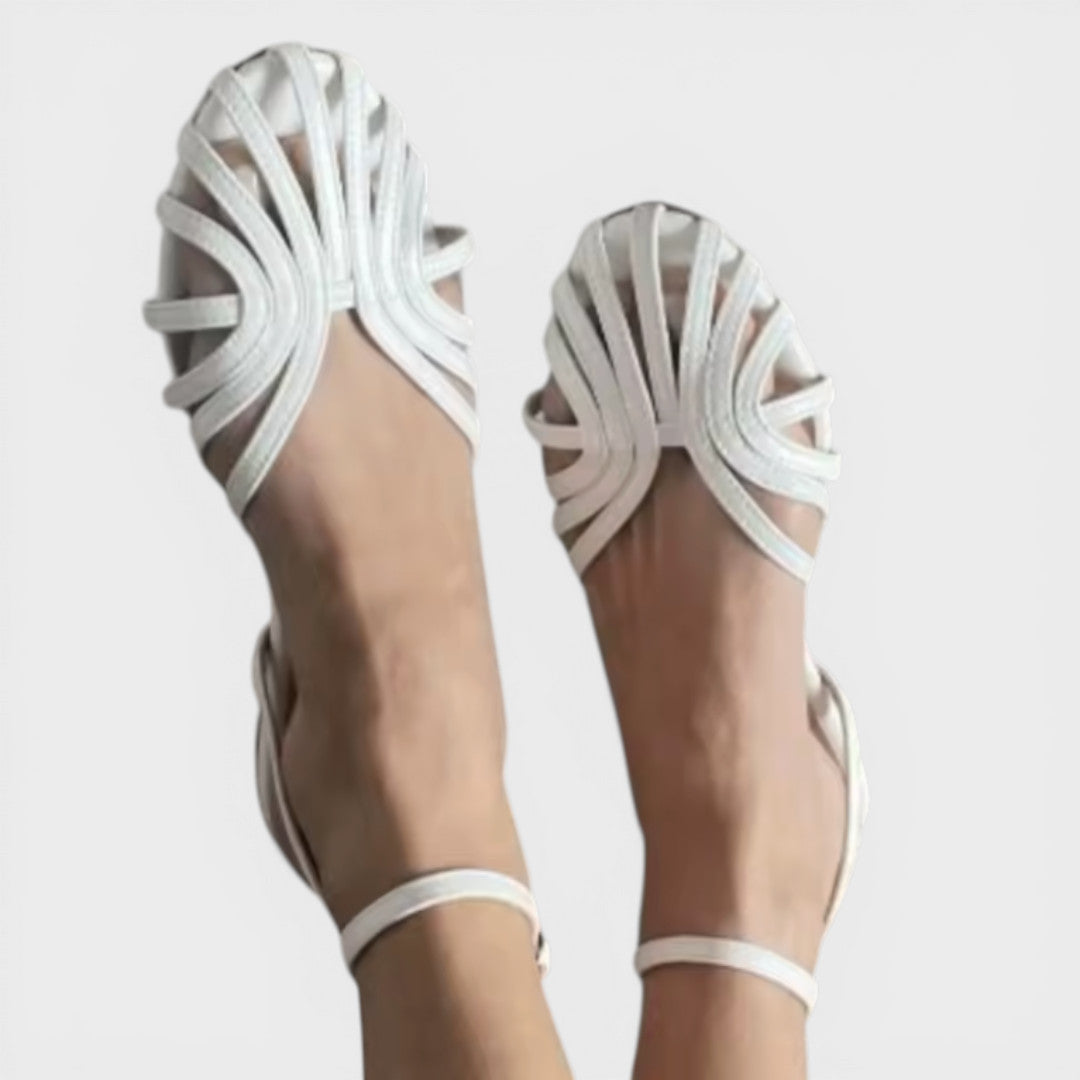 Sandales Plates Femme Bout Ouvert