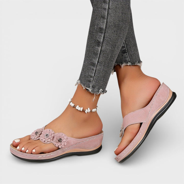 Sandales Confortables Femme Semelle Orthopédique
