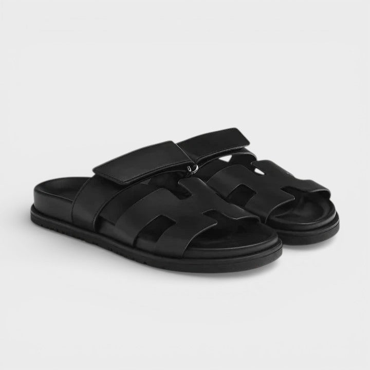 Sandales Italiennes Femme Noires