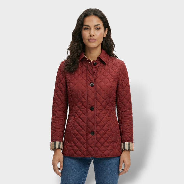 Veste Matelassée Losanges Femme