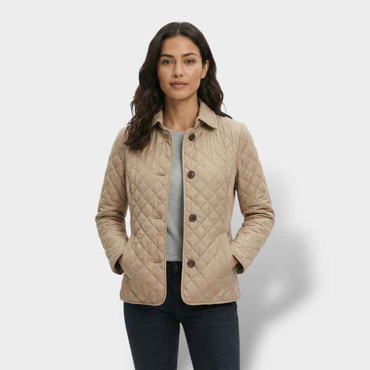 Veste Matelassée Losanges Femme