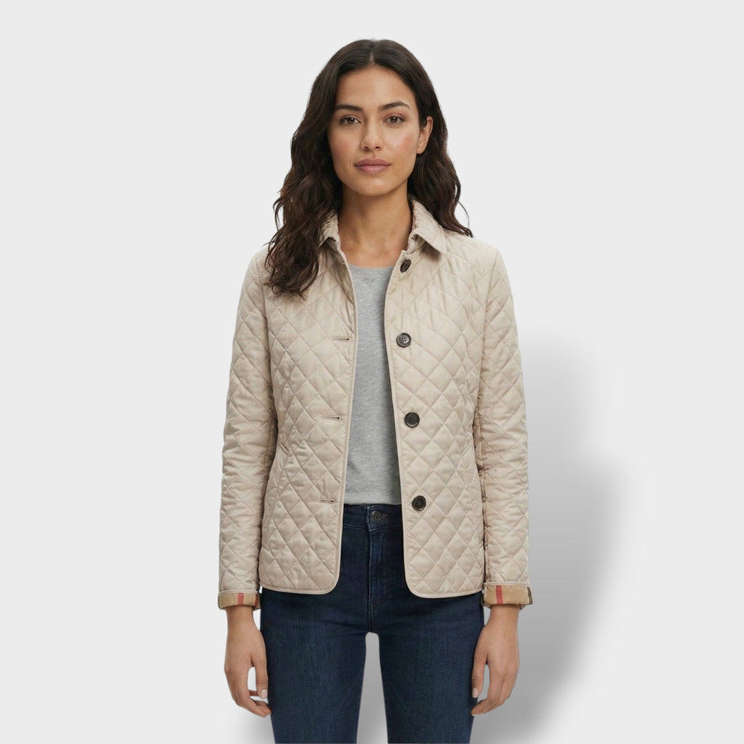 Veste Matelassée Losanges Femme