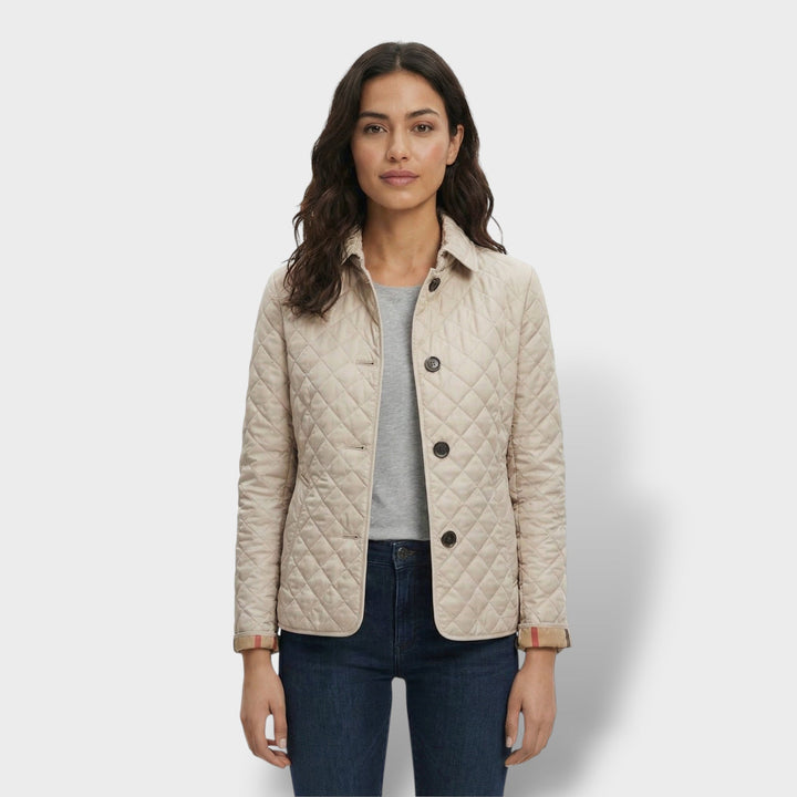 Veste Matelassée Losanges Femme