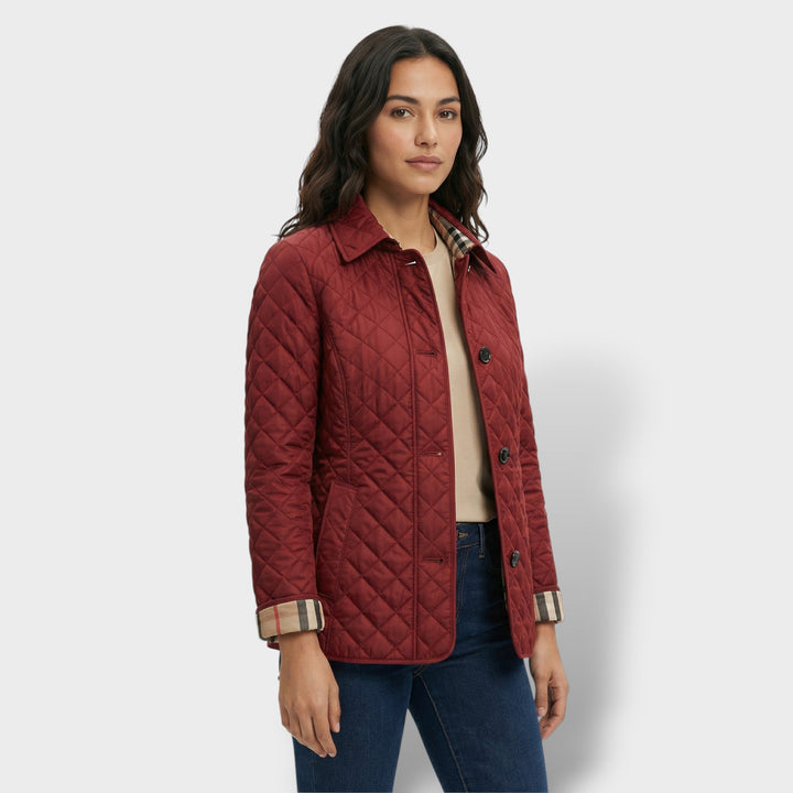 Veste Matelassée Losanges Femme