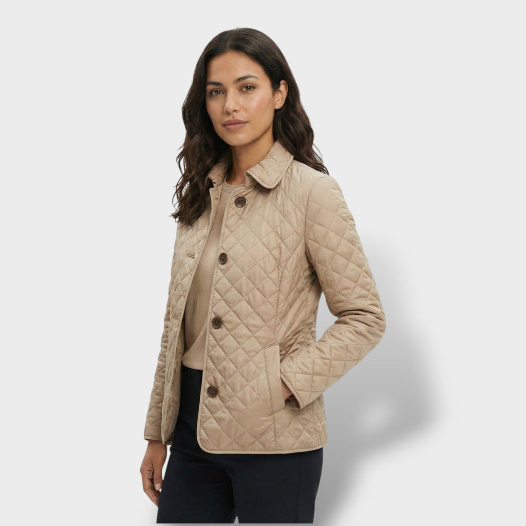 Veste Matelassée Losanges Femme