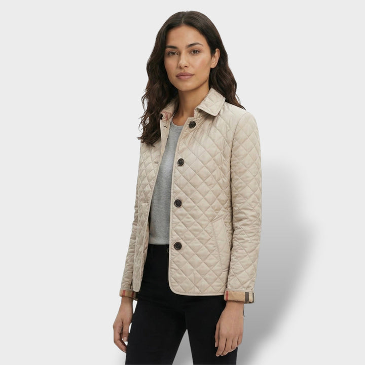 Veste Matelassée Losanges Femme