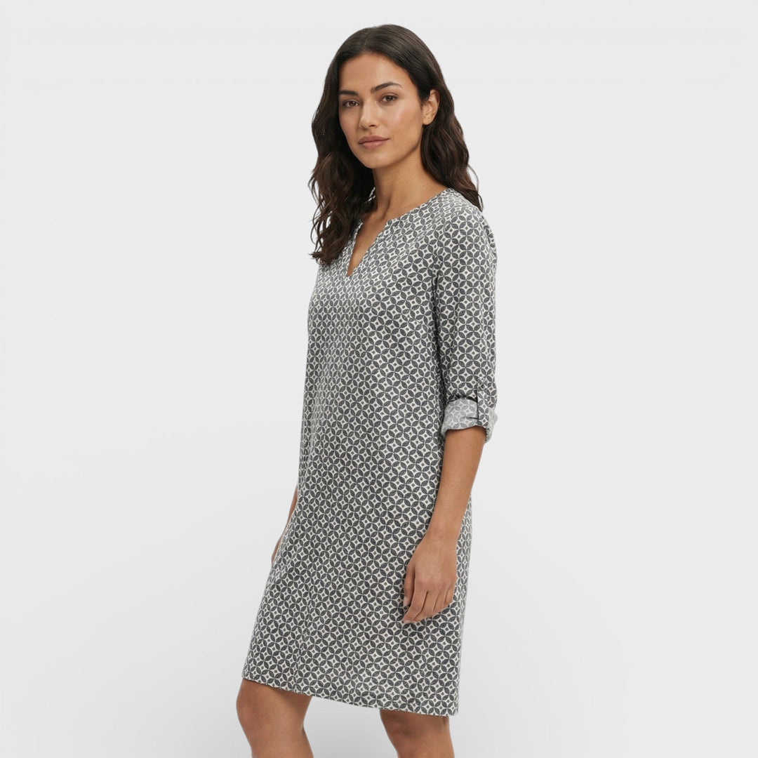 Robe Mini Vintage Manche 3/4