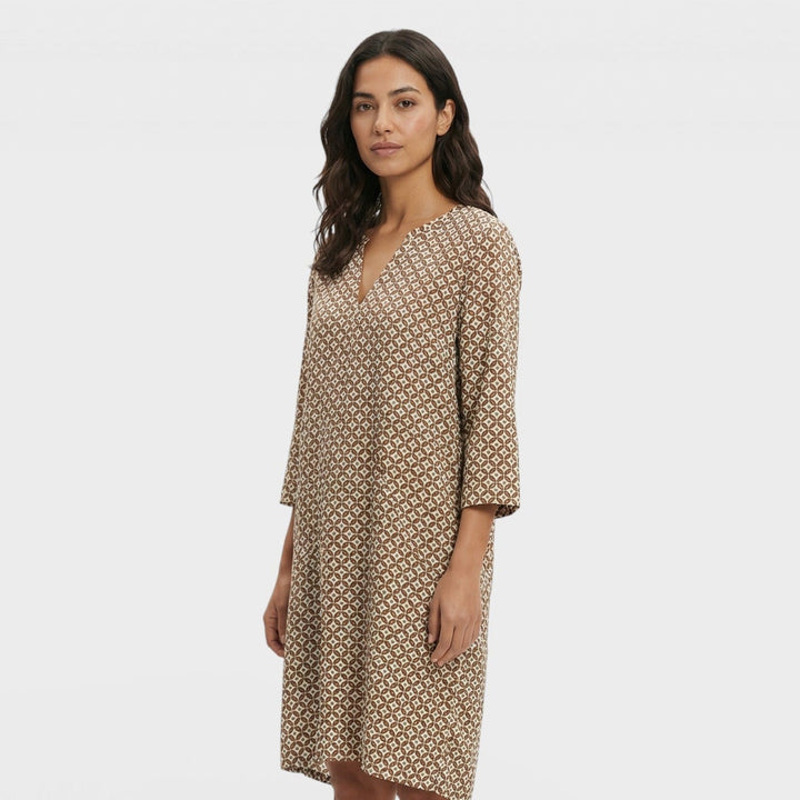 Robe Mini Vintage Manche 3/4