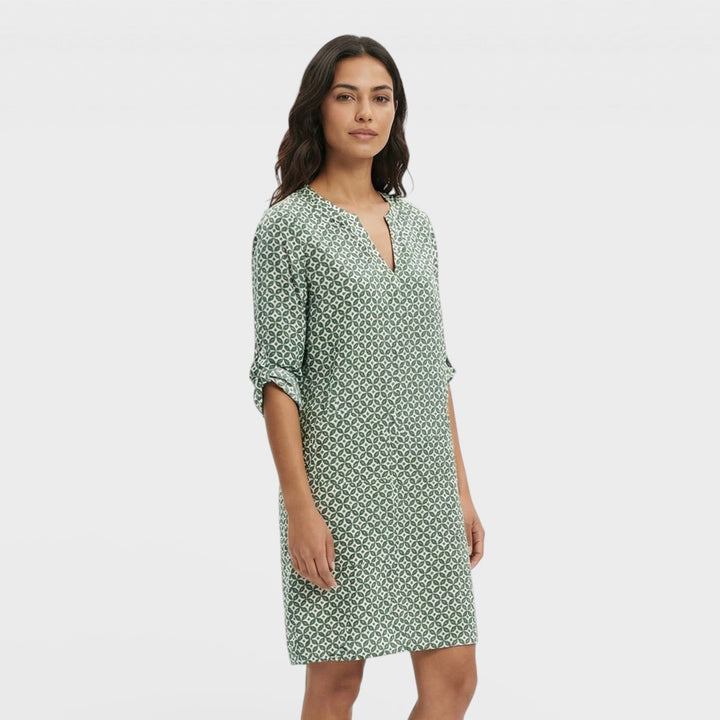 Robe Mini Vintage Manche 3/4