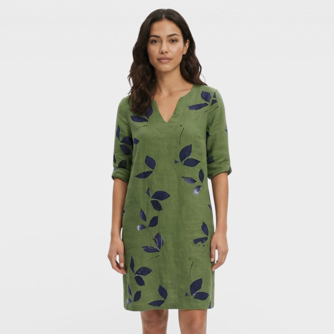 Robe Mini Vintage Décolleté V