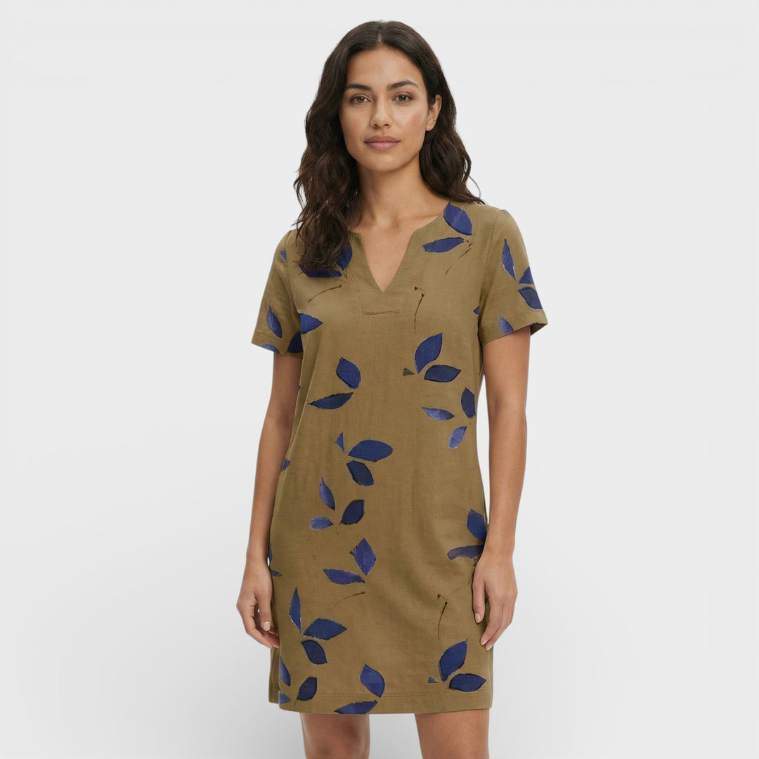 Robe Mini Vintage Décolleté V