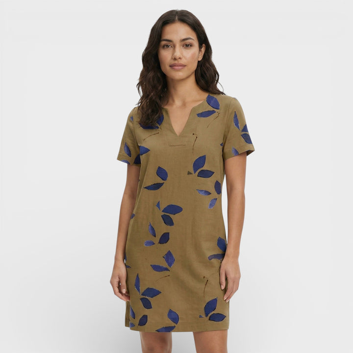 Robe Mini Vintage Décolleté V