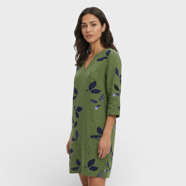 Robe Mini Vintage Décolleté V