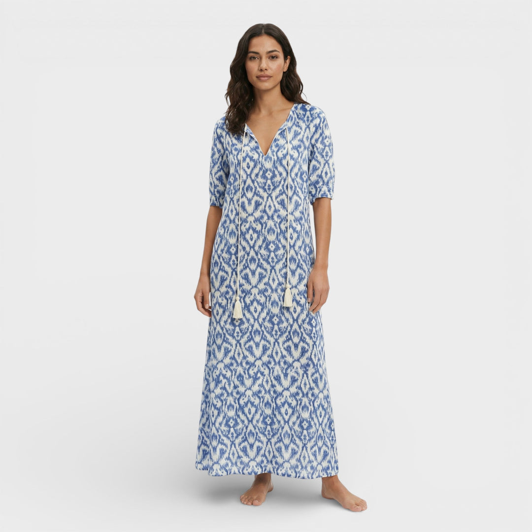 Robe Maxi Boho Décolleté V