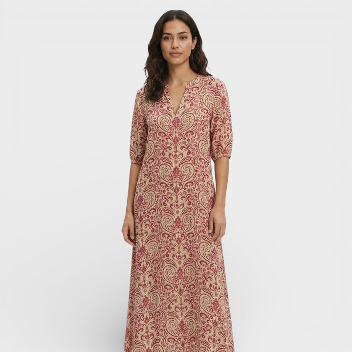 Robe Maxi Boho Décolleté V