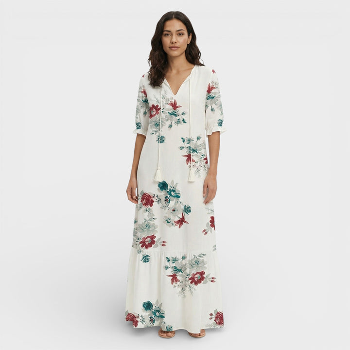 Robe Maxi Boho Décolleté V
