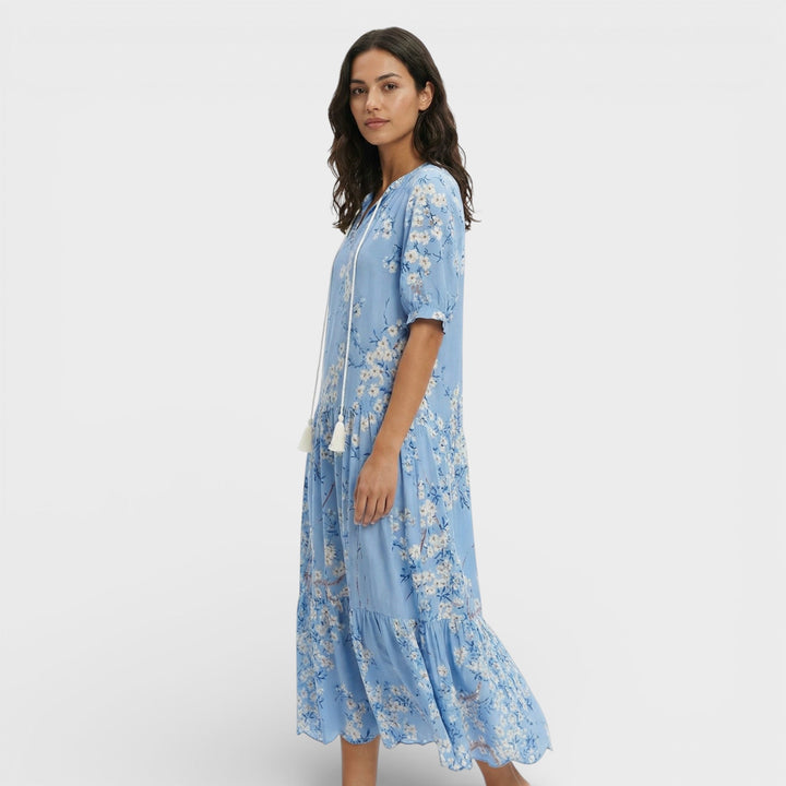 Robe Maxi Boho Décolleté V