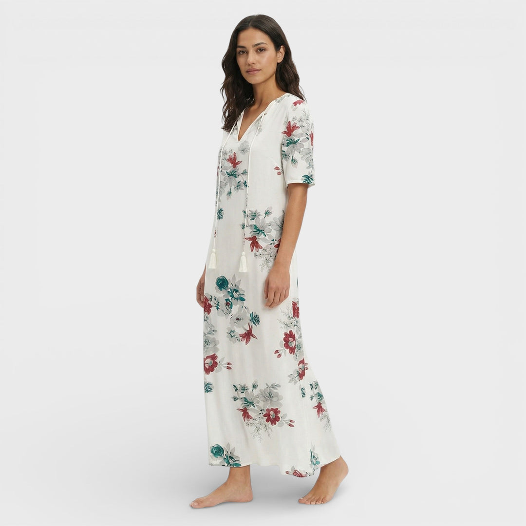 Robe Maxi Boho Décolleté V