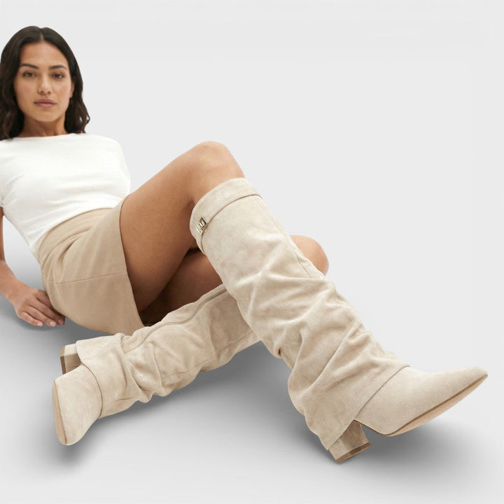 Bottes Hautes Femme Pointe Fine