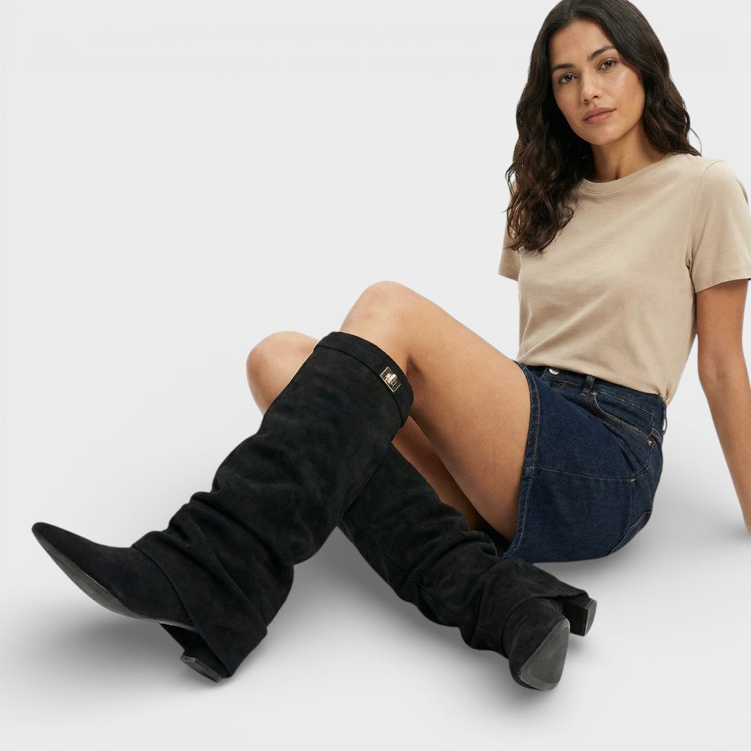 Bottes Hautes Femme Pointe Fine